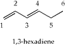 image of 1,3-hexadiene